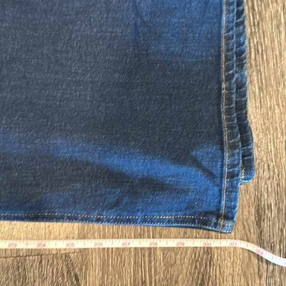 Quince Bella Stretch Wide Leg Jeans Midnight Blue 29 - Picture 4 of 6